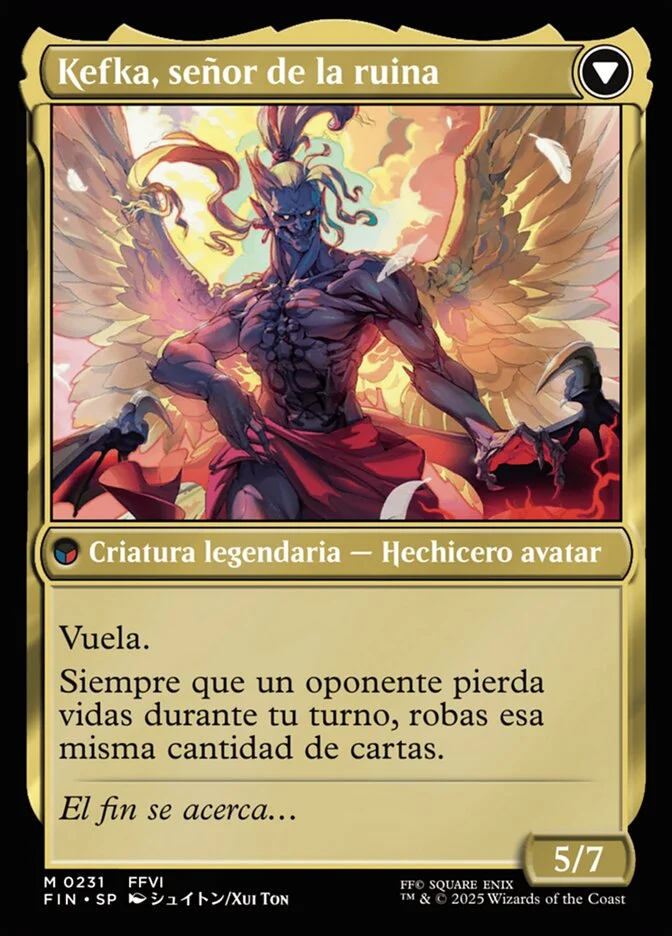 Kefka, Ruler of Ruin (Final Fantasy) - Magic: The Gathering in TCG Land México