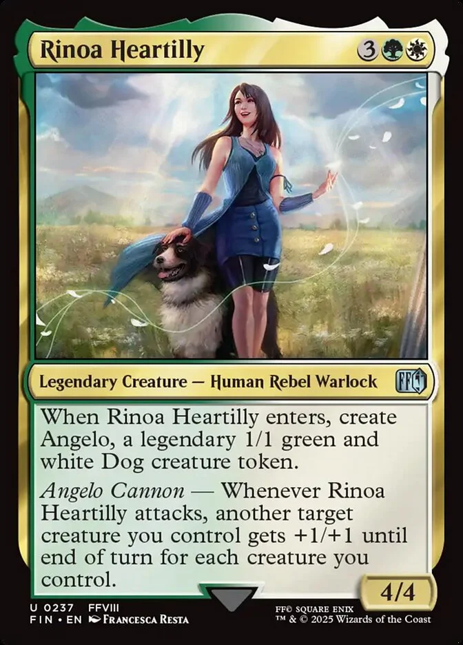 Rinoa Heartilly (Final Fantasy) - Magic: The Gathering in TCG Land