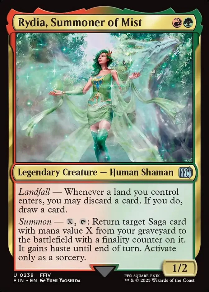Rydia, Summoner of Mist (Final Fantasy) - Magic: The Gathering in TCG Land