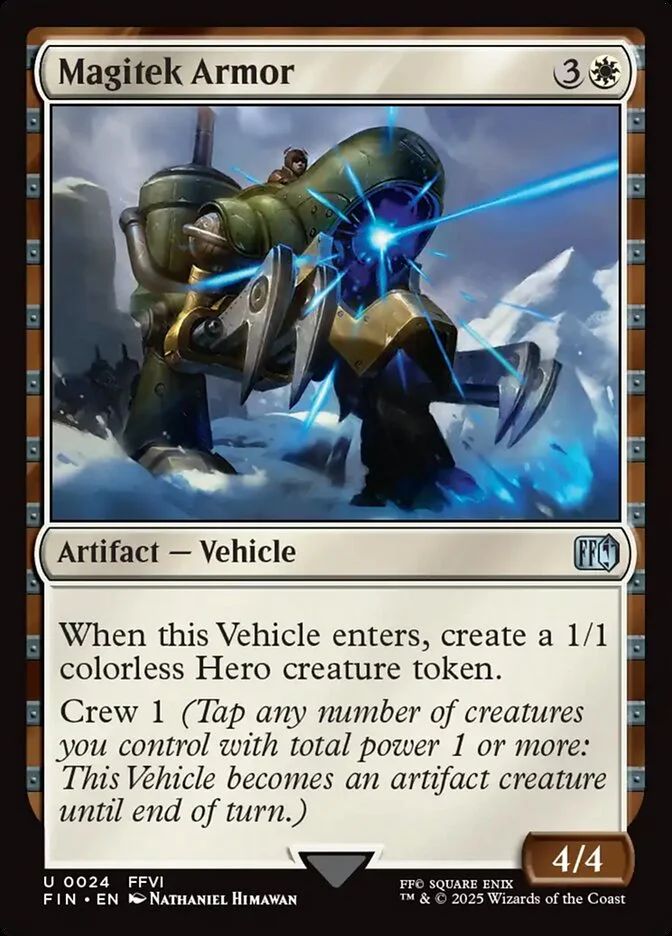 Magitek Armor (Final Fantasy) - Magic: The Gathering in TCG Land