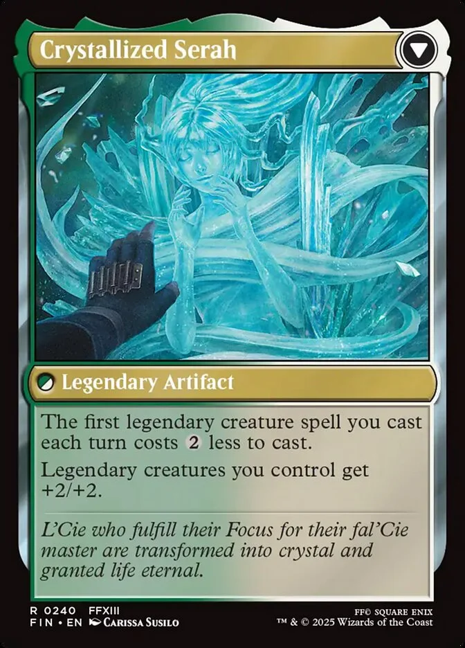 Crystallized Serah (Final Fantasy) - Magic: The Gathering in TCG Land México