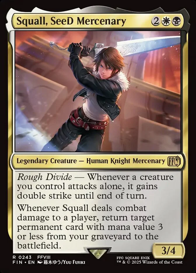 Squall, SeeD Mercenary (Final Fantasy) - Magic: The Gathering in TCG Land México