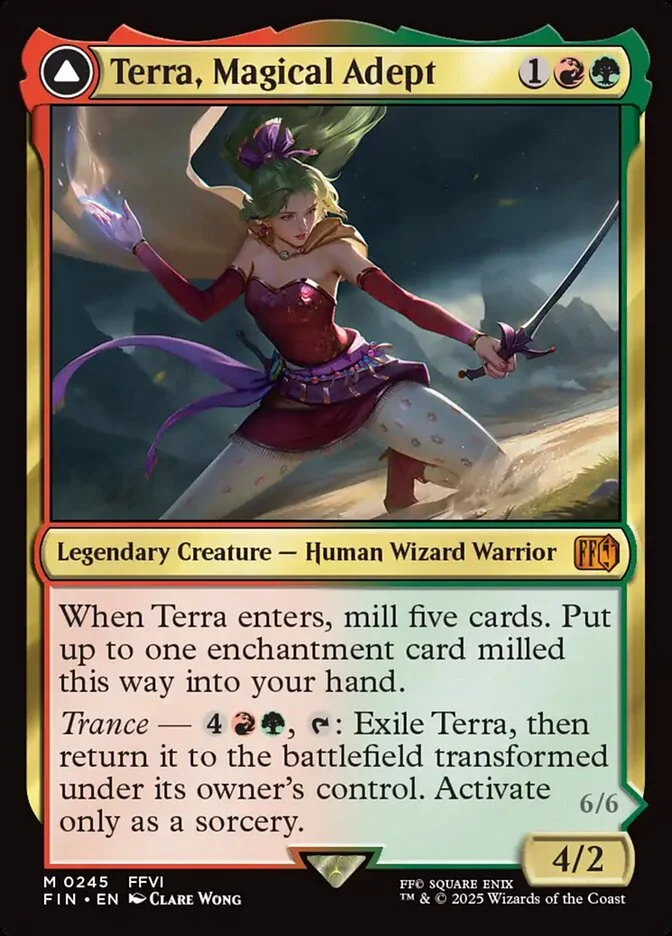 Terra, Magical Adept (Final Fantasy) - Magic: The Gathering in TCG Land