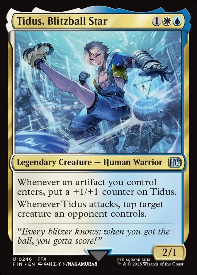 Tidus, Blitzball Star (Final Fantasy) - Magic: The Gathering in TCG Land
