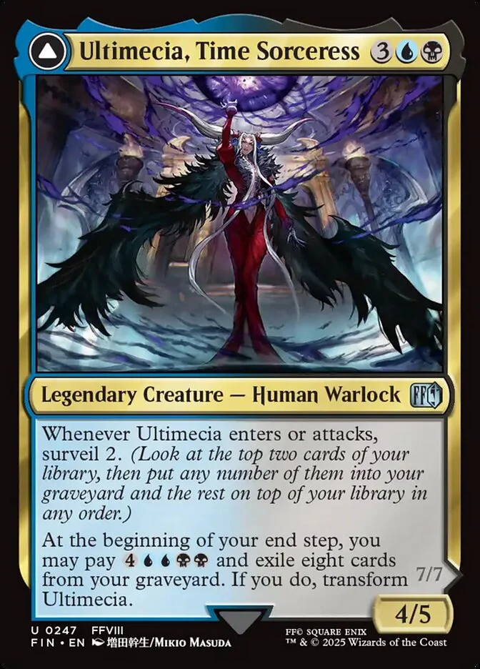 Ultimecia, Time Sorceress (Final Fantasy) - Magic: The Gathering in TCG Land