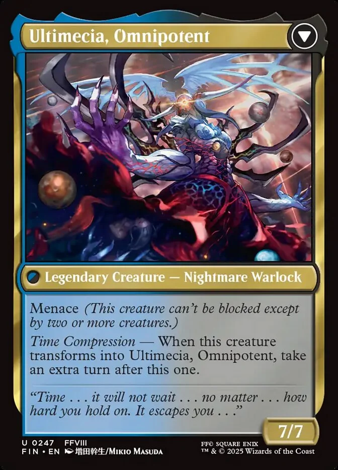 Ultimecia, Omnipotent (Final Fantasy) - Magic: The Gathering in TCG Land
