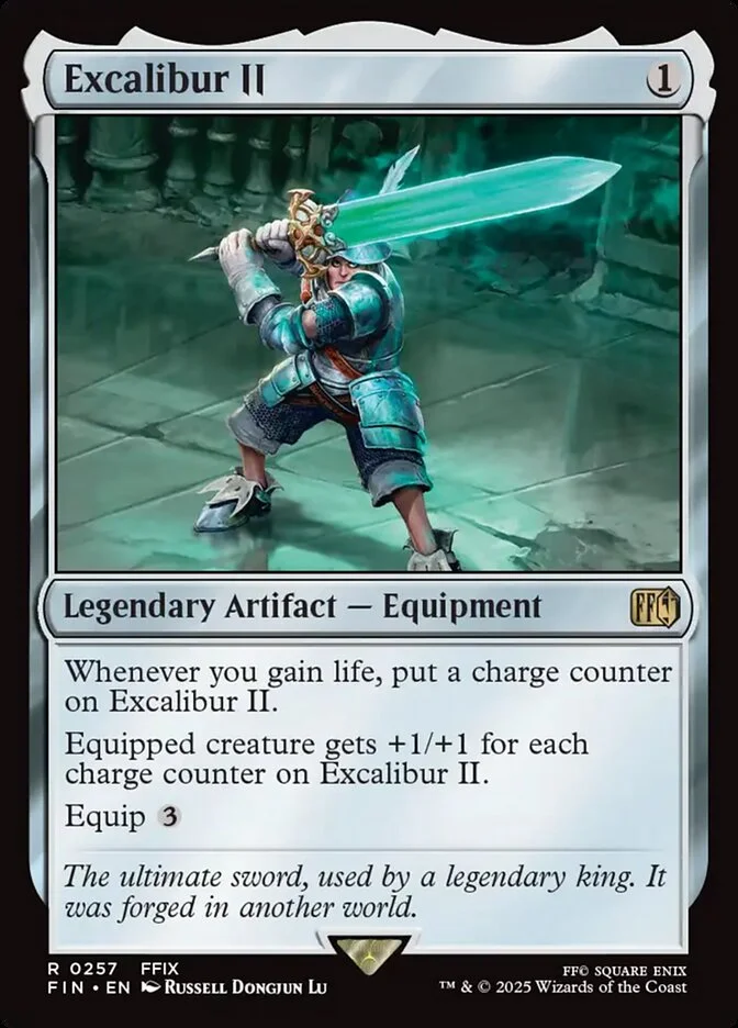 Excalibur II (Final Fantasy) - Magic: The Gathering in TCG Land