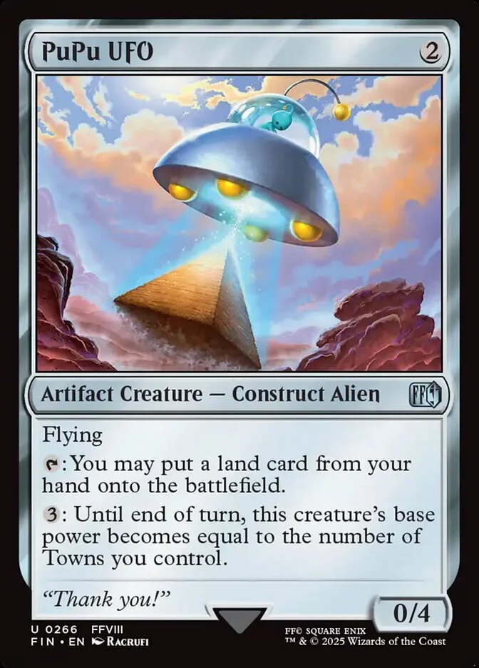 PuPu UFO (Final Fantasy) - Magic: The Gathering in TCG Land