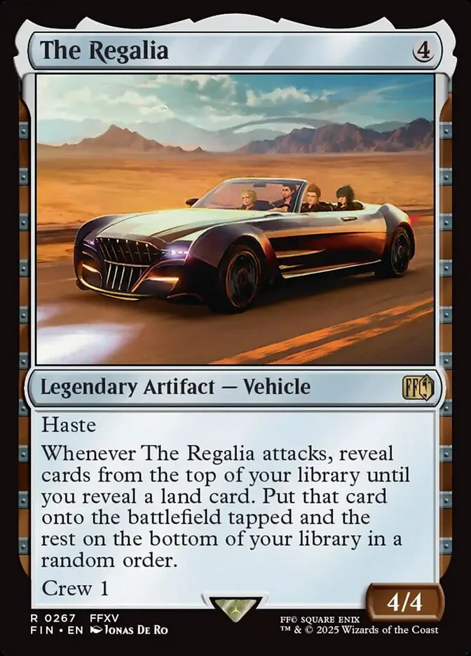 The Regalia (Final Fantasy) - Magic: The Gathering in TCG Land