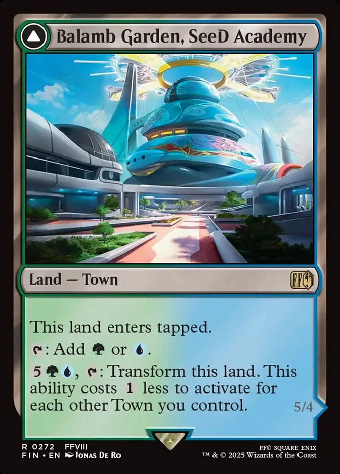 Balamb Garden, SeeD Academy (Final Fantasy) - Magic: The Gathering in TCG Land