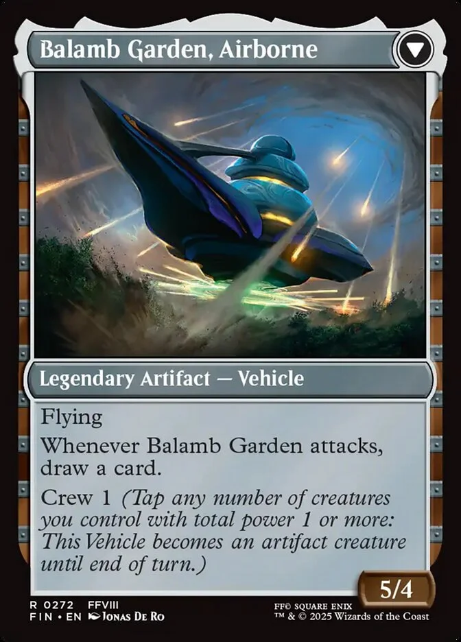 Balamb Garden, Airborne (Final Fantasy) - Magic: The Gathering in TCG Land