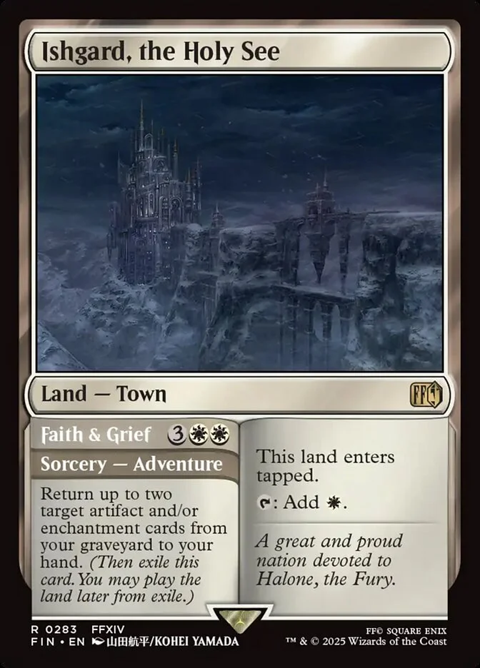 Ishgard, the Holy See / Faith & Grief