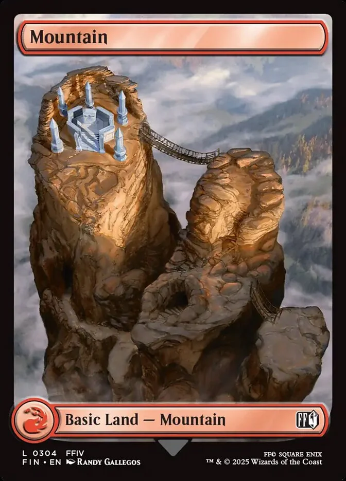 Mountain (Final Fantasy) - Magic: The Gathering in TCG Land