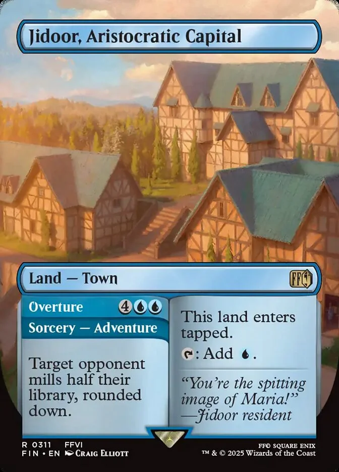 Jidoor, Aristocratic Capital (Final Fantasy) - Magic: The Gathering in TCG Land