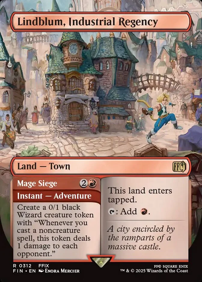 Lindblum, Industrial Regency (Final Fantasy) - Magic: The Gathering in TCG Land