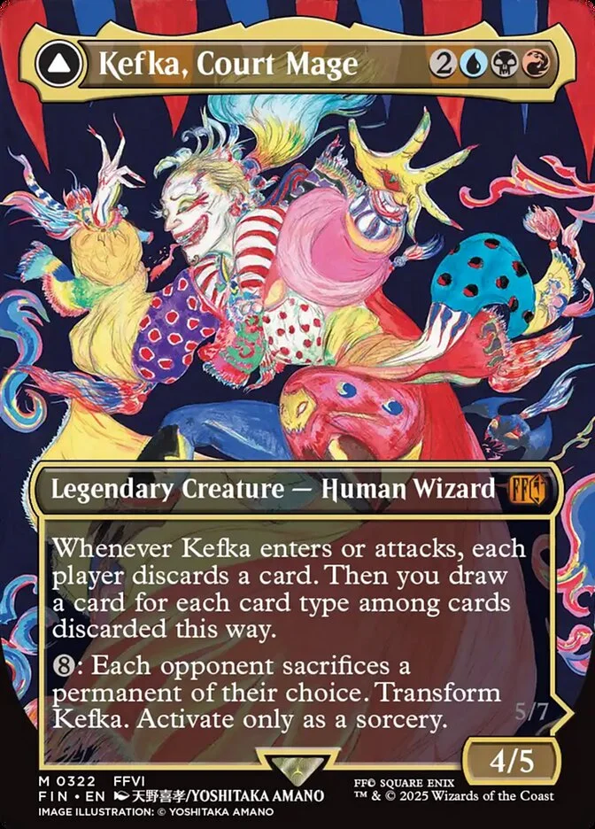 Kefka, Court Mage (Final Fantasy) - Magic: The Gathering in TCG Land