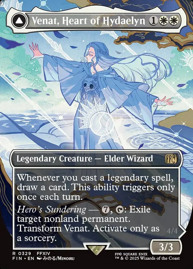 Venat, Heart of Hydaelyn (Final Fantasy) - Magic: The Gathering in TCG Land