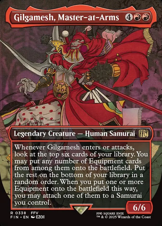Gilgamesh, Master-at-Arms (Final Fantasy) - Magic: The Gathering in TCG Land