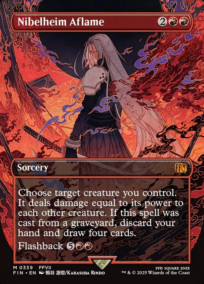 Nibelheim Aflame (Final Fantasy) - Magic: The Gathering in TCG Land