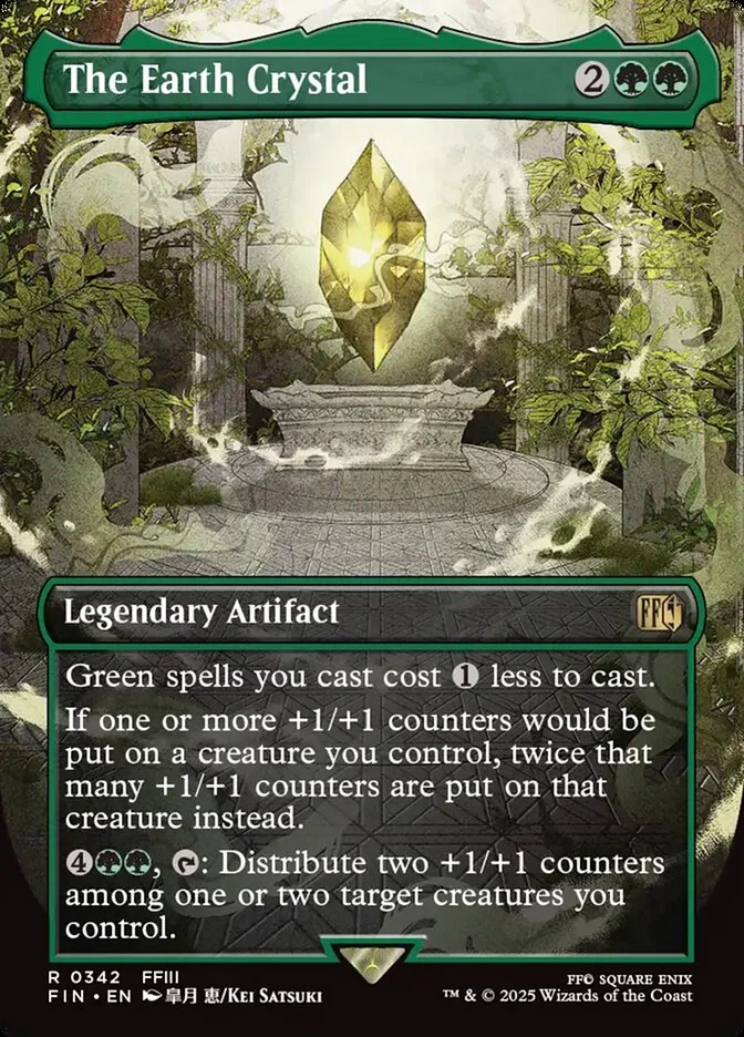 The Earth Crystal (Final Fantasy) - Magic: The Gathering in TCG Land