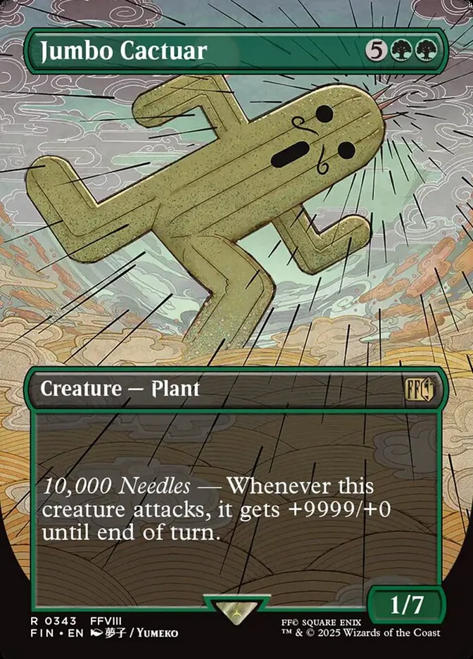 Jumbo Cactuar (Final Fantasy) - Magic: The Gathering in TCG Land