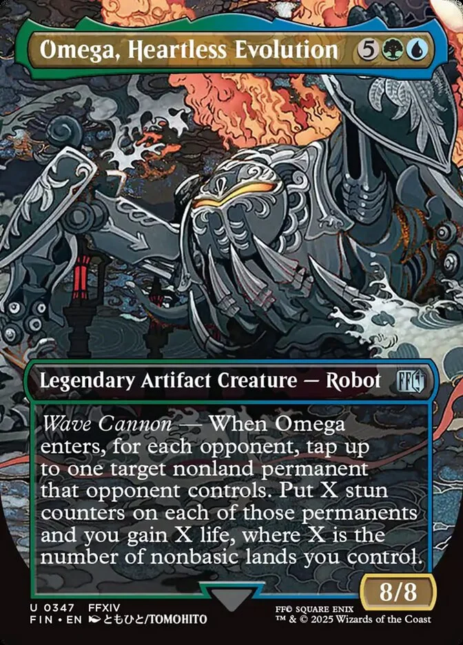 Omega, Heartless Evolution (Final Fantasy) - Magic: The Gathering in TCG Land