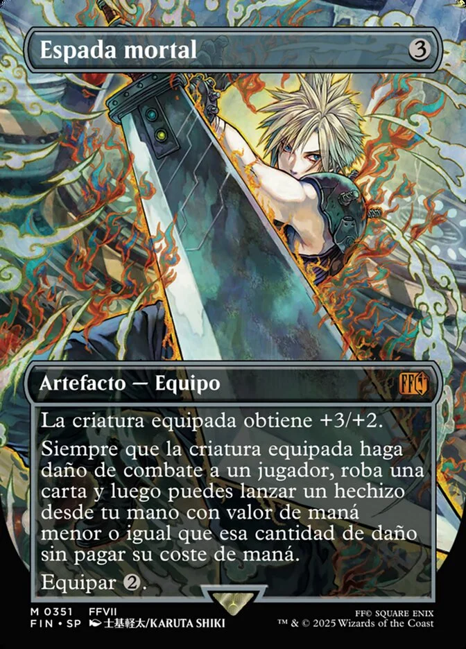 Espada mortal (Final Fantasy) - Magic: The Gathering in TCG Land México