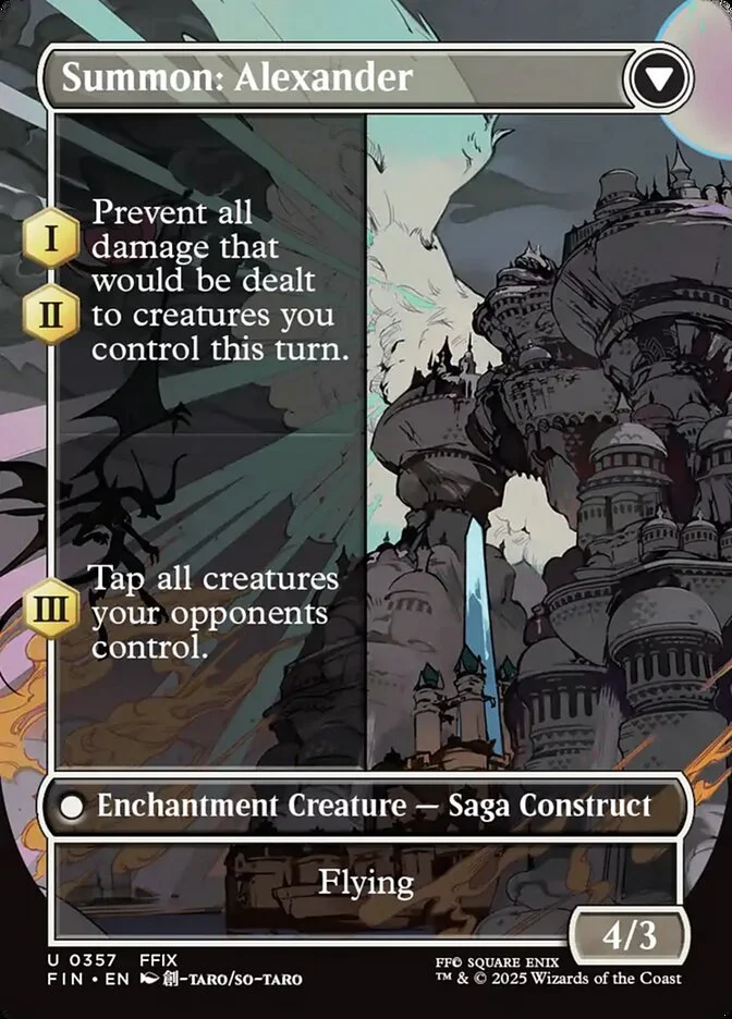 Summon: Alexander (Final Fantasy) - Magic: The Gathering in TCG Land