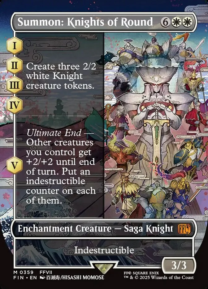 Summon: Knights of Round (Final Fantasy) - Magic: The Gathering in TCG Land