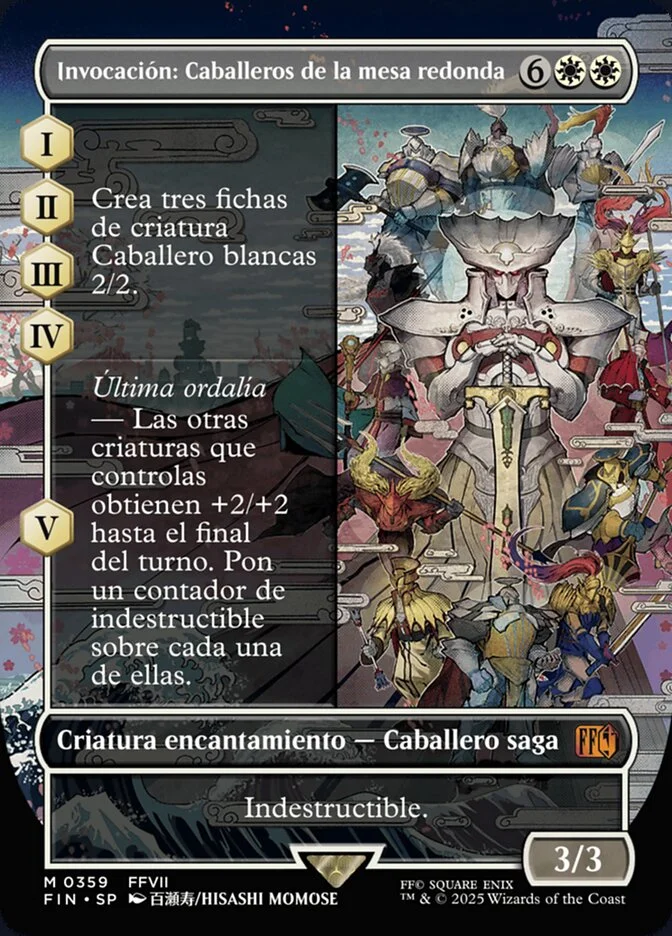 Invocación: Caballeros de la mesa redonda (Final Fantasy) - Magic: The Gathering in TCG Land México