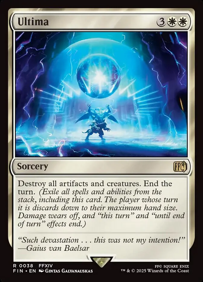 Ultima (Final Fantasy) - Magic: The Gathering in TCG Land México