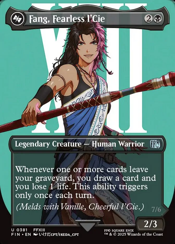 Fang, Fearless l'Cie (Final Fantasy) - Magic: The Gathering in TCG Land