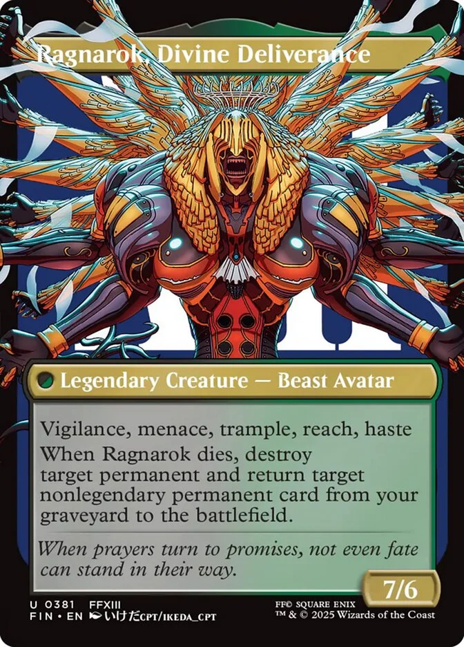 Ragnarok, Divine Deliverance (Final Fantasy) - Magic: The Gathering in TCG Land