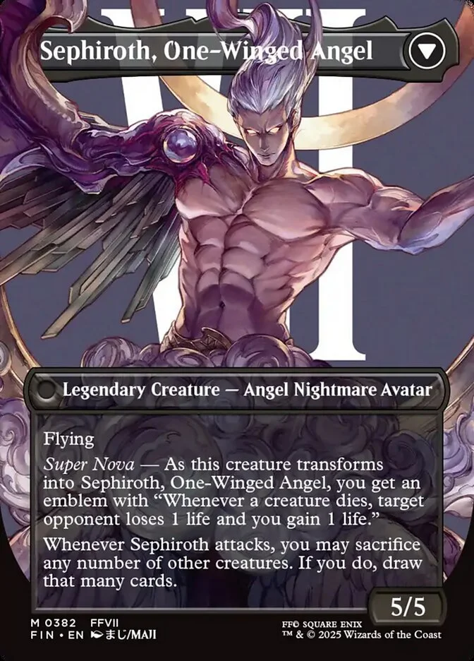 Sephiroth, One-Winged Angel (Final Fantasy) - Magic: The Gathering in TCG Land