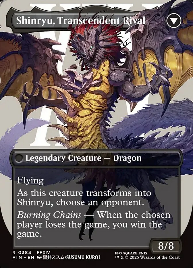 Shinryu, Transcendent Rival (Final Fantasy) - Magic: The Gathering in TCG Land