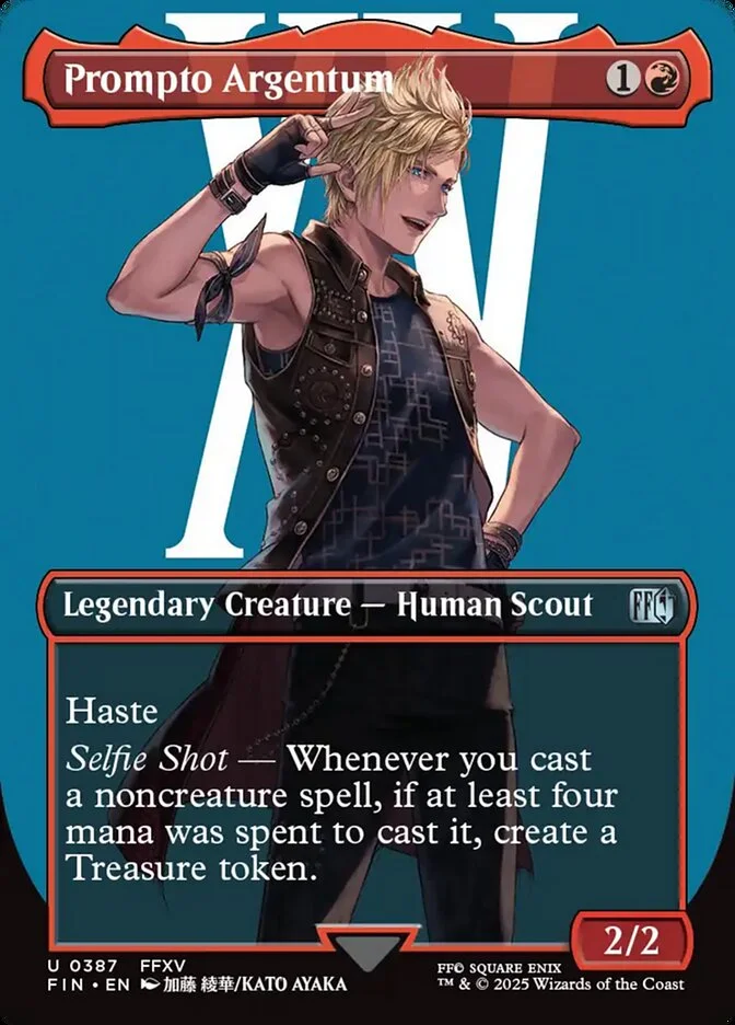 Prompto Argentum (Final Fantasy) - Magic: The Gathering in TCG Land México