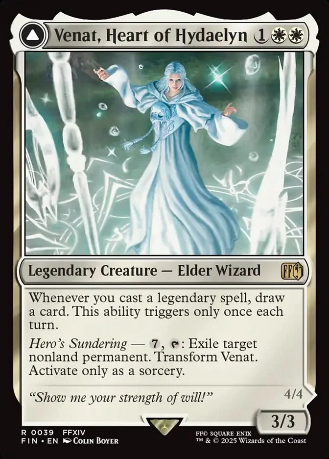 Venat, Heart of Hydaelyn (Final Fantasy) - Magic: The Gathering in TCG Land