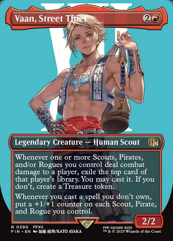 Vaan, Street Thief (Final Fantasy) - Magic: The Gathering in TCG Land