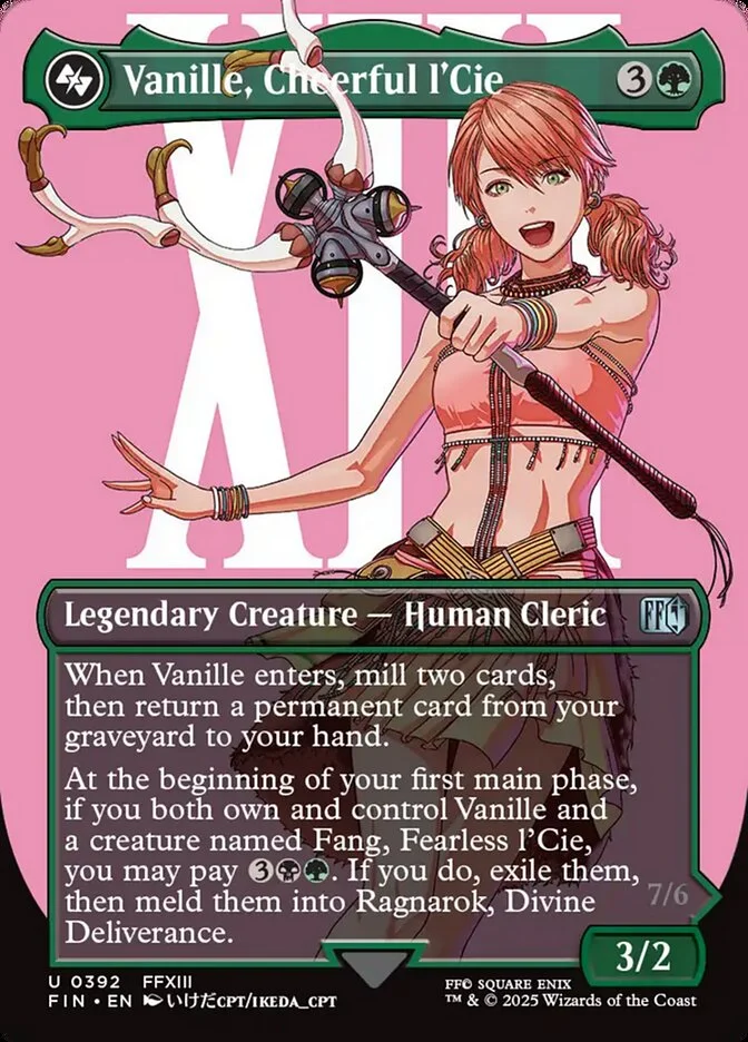 Vanille, Cheerful l'Cie (Final Fantasy) - Magic: The Gathering in TCG Land