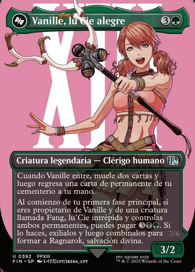 Vanille, lu'Cie alegre MTG (Final Fantasy)