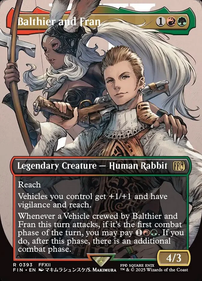 Balthier and Fran (Final Fantasy) - Magic: The Gathering in TCG Land