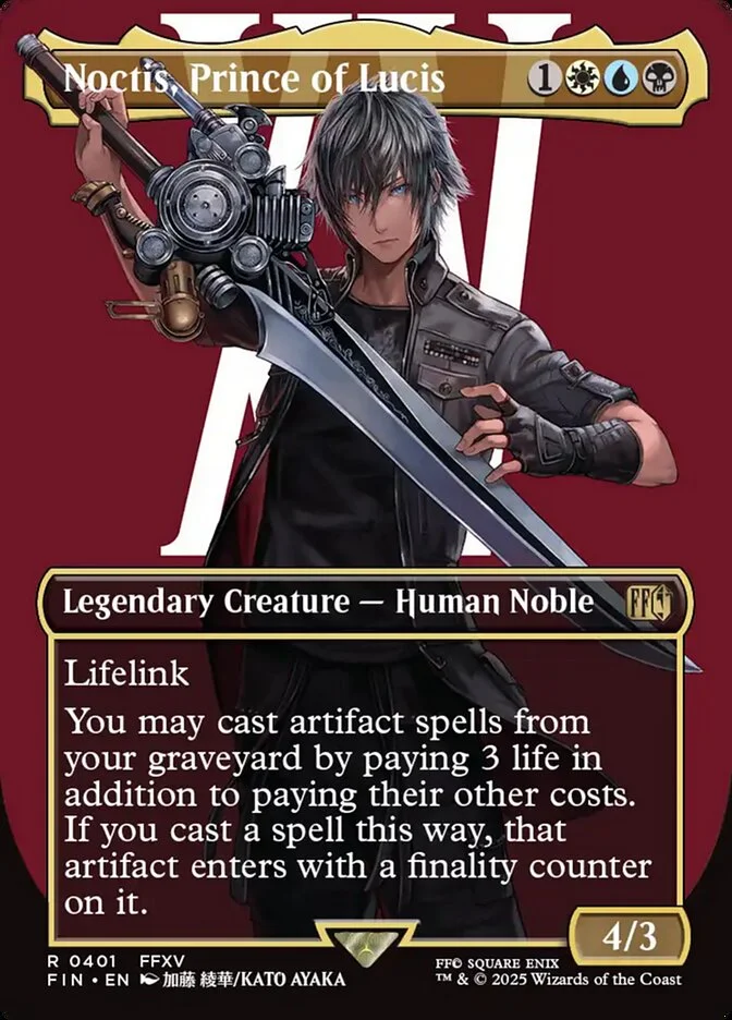 Noctis, Prince of Lucis (Final Fantasy) - Magic: The Gathering in TCG Land México