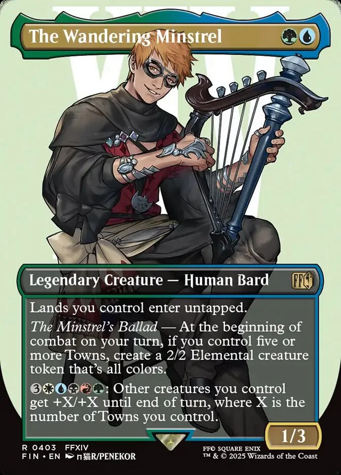 The Wandering Minstrel (Final Fantasy) - Magic: The Gathering in TCG Land