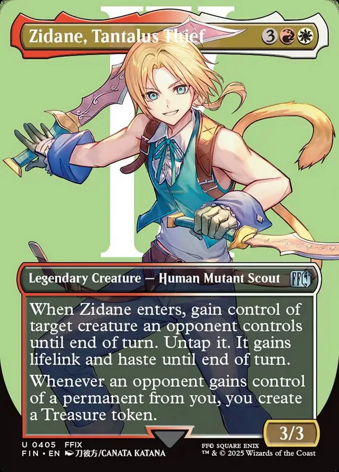 Zidane, Tantalus Thief (Final Fantasy) - Magic: The Gathering in TCG Land