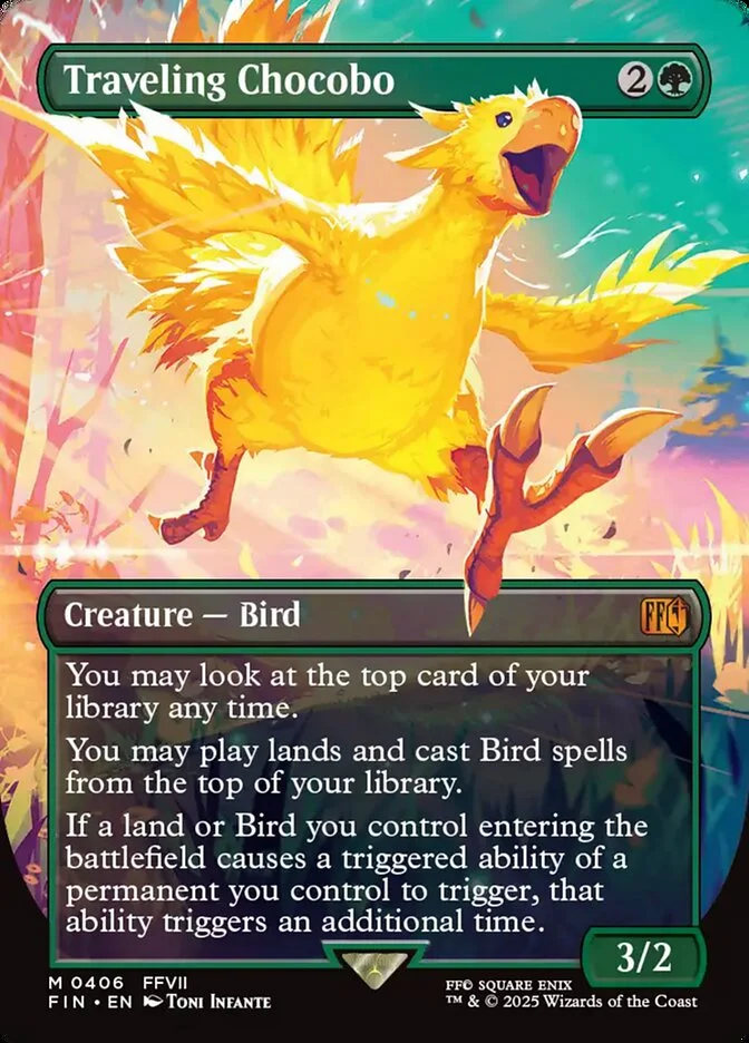 Traveling Chocobo (Final Fantasy) - Magic: The Gathering in TCG Land