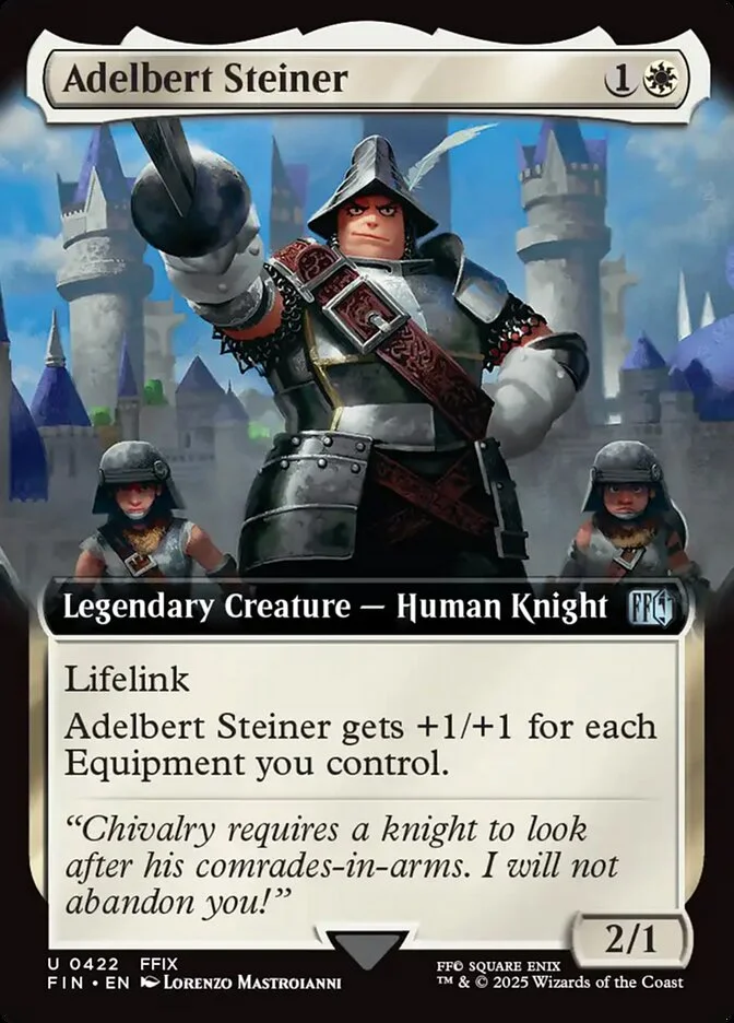 Adelbert Steiner (Final Fantasy) - Magic: The Gathering in TCG Land