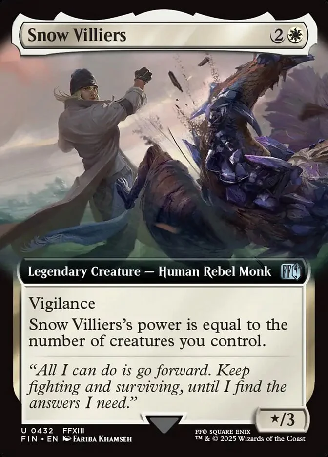 Snow Villiers (Final Fantasy) - Magic: The Gathering in TCG Land