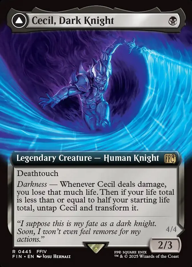 Cecil, Dark Knight / Cecil, Redeemed Paladin