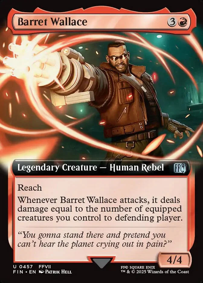 Barret Wallace (Final Fantasy) - Magic: The Gathering in TCG Land