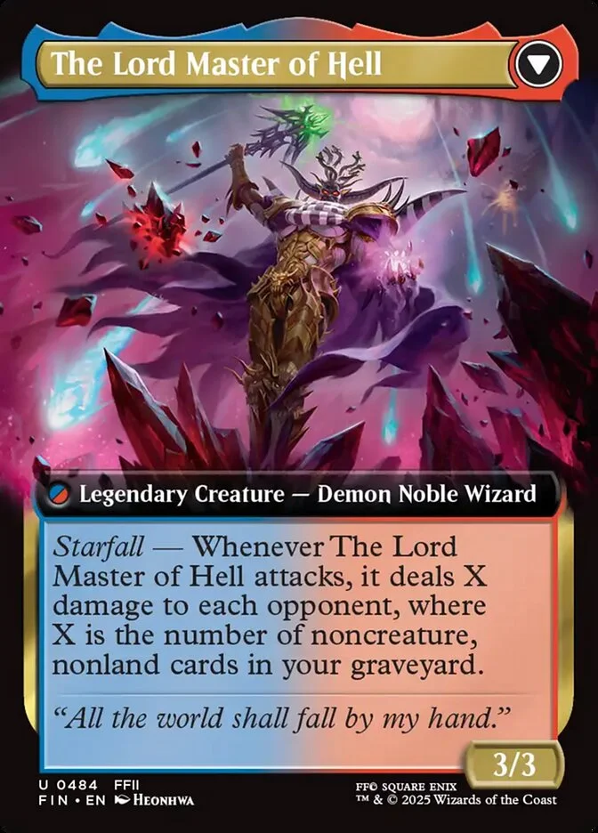 The Lord Master of Hell (Final Fantasy) - Magic: The Gathering in TCG Land